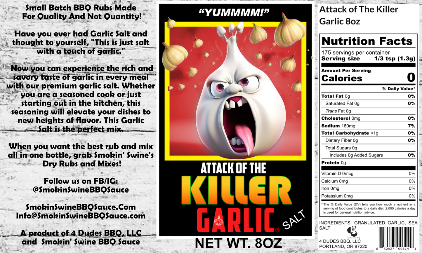 Attack Of The Killer Garlic!