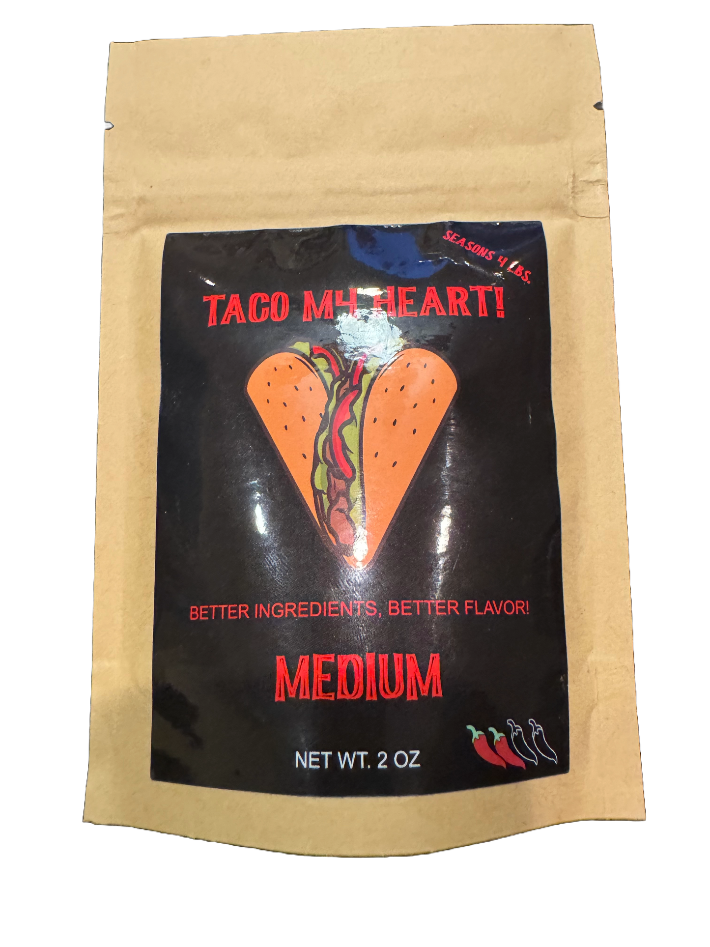 Taco My Heart! Medium Taco Seasoning