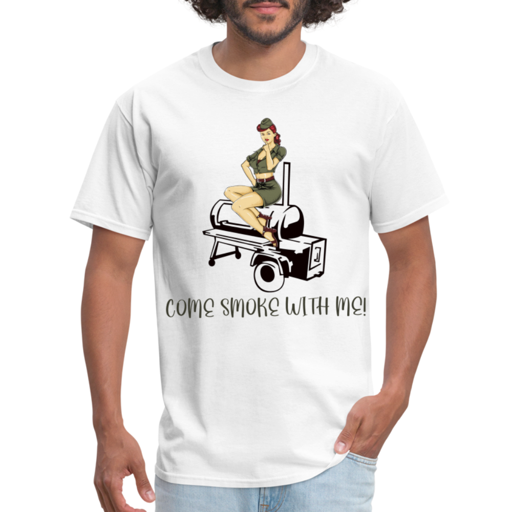 Come Smoke Classic T-Shirt - white