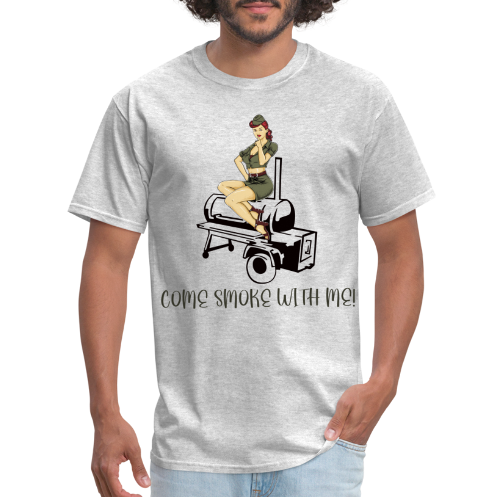Come Smoke Classic T-Shirt - heather gray