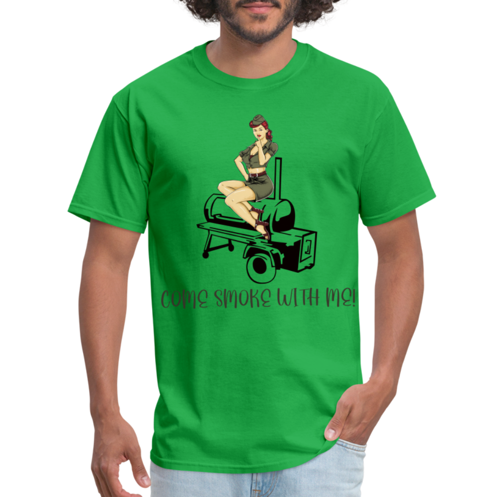 Come Smoke Classic T-Shirt - bright green