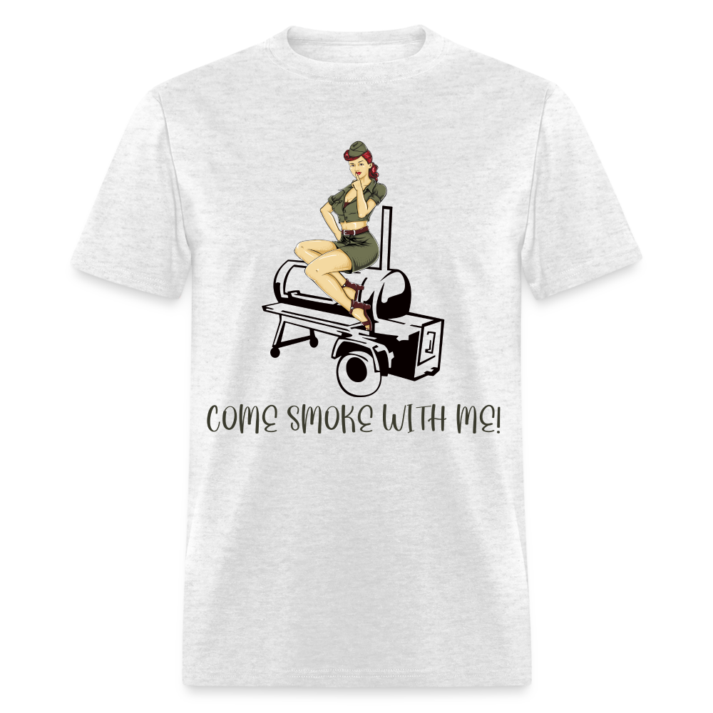 Come Smoke Classic T-Shirt - light heather gray