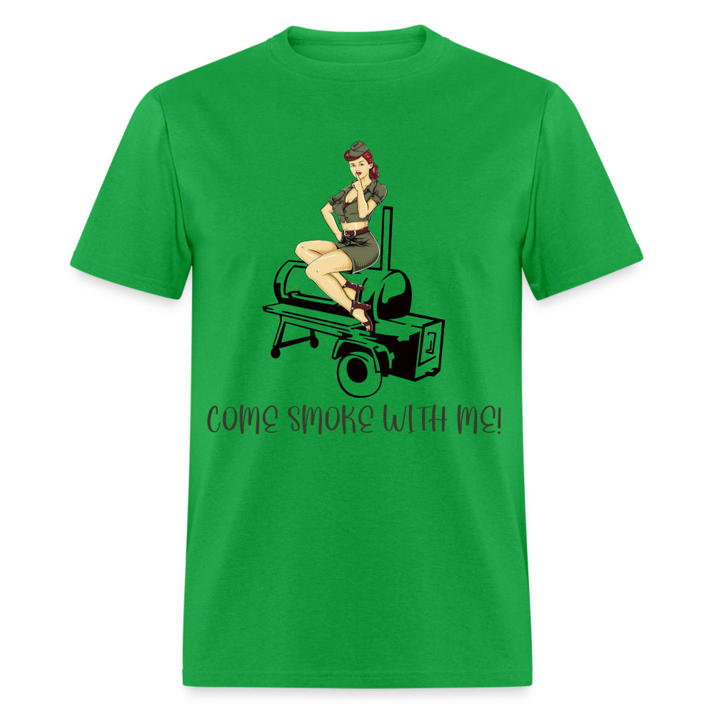 Come Smoke Classic T-Shirt - bright green