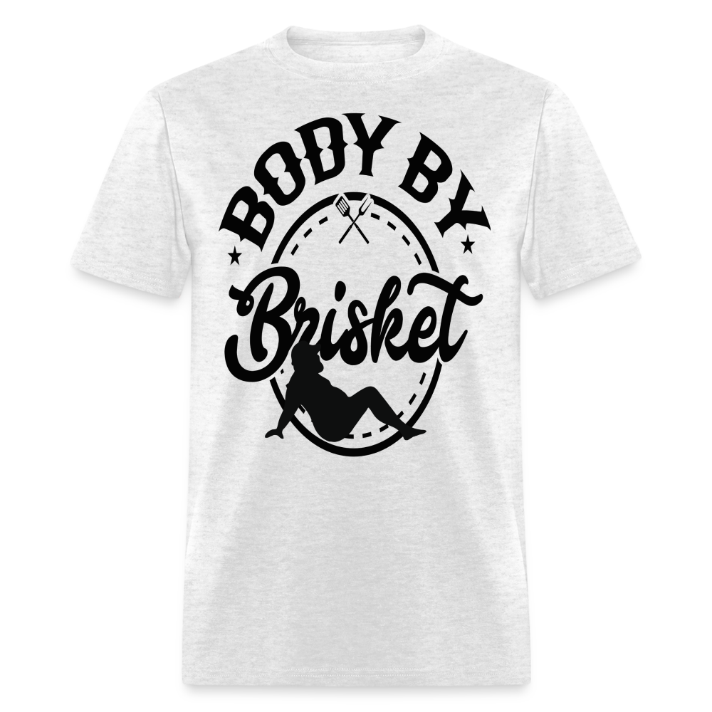 Dad Bod By Brisket Classic T-Shirt - light heather gray