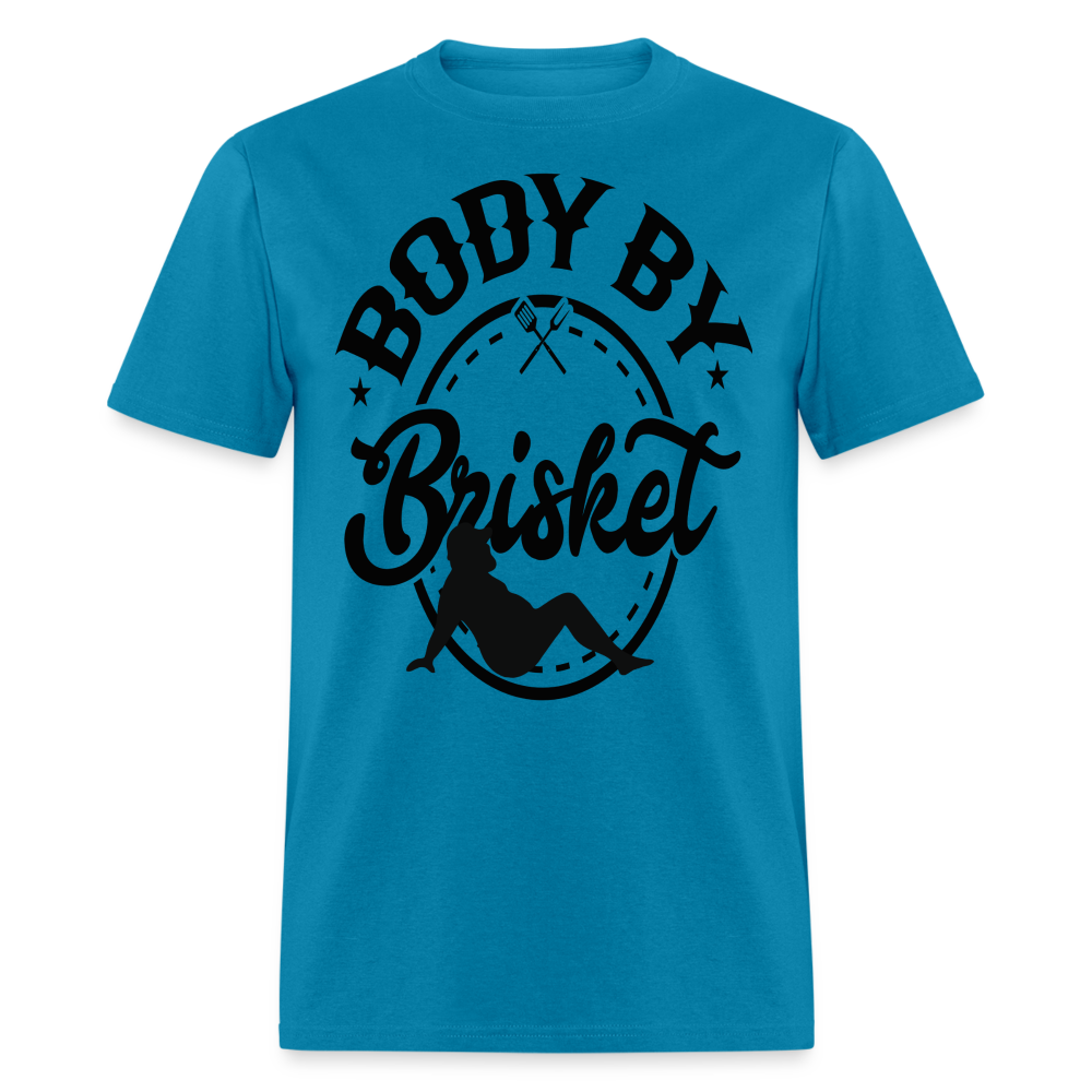 Dad Bod By Brisket Classic T-Shirt - turquoise
