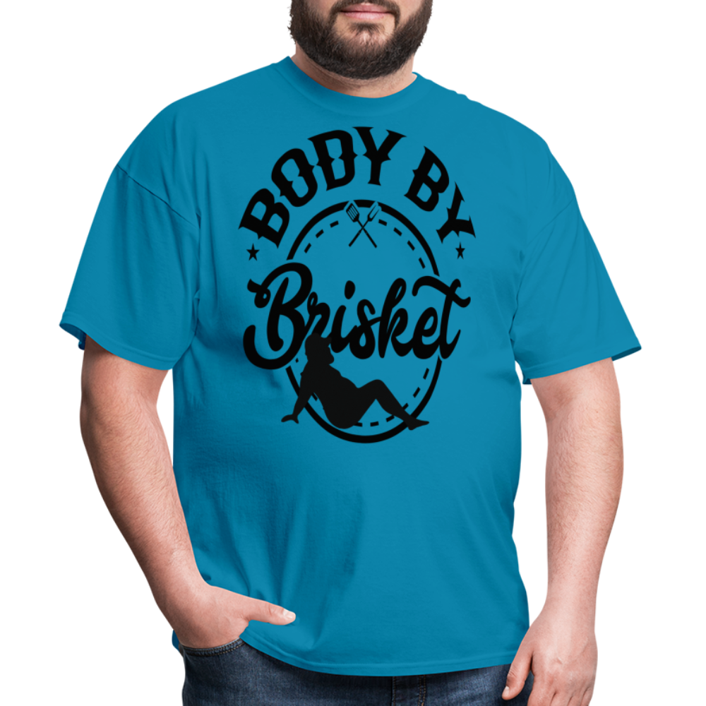 Dad Bod By Brisket Classic T-Shirt - turquoise