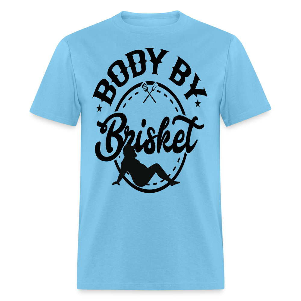 Dad Bod By Brisket Classic T-Shirt - aquatic blue
