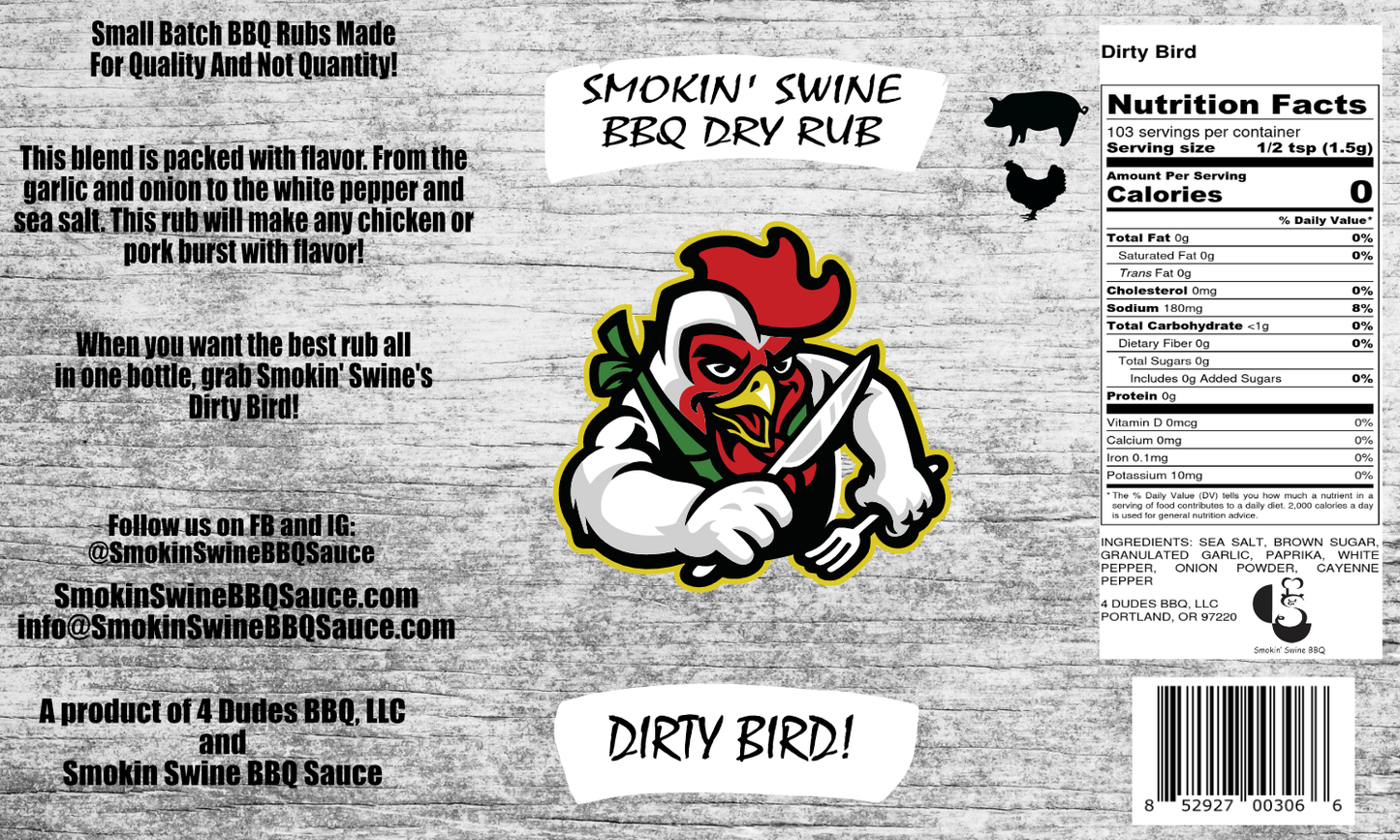 Dirty Bird! Dry Rub