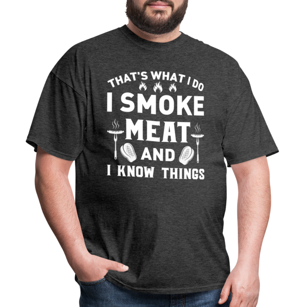 I Know Things Classic T-Shirt - heather black