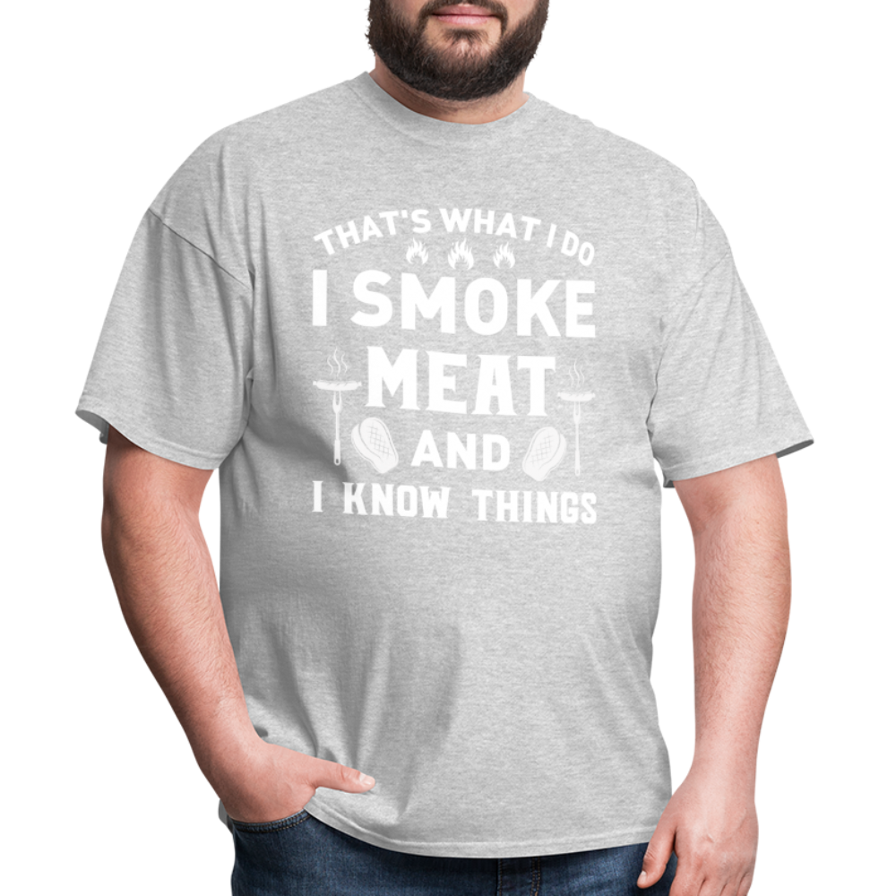 I Know Things Classic T-Shirt - heather gray