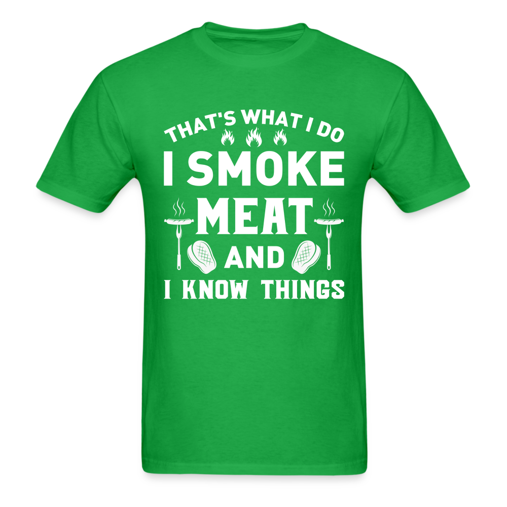 I Know Things Classic T-Shirt - bright green