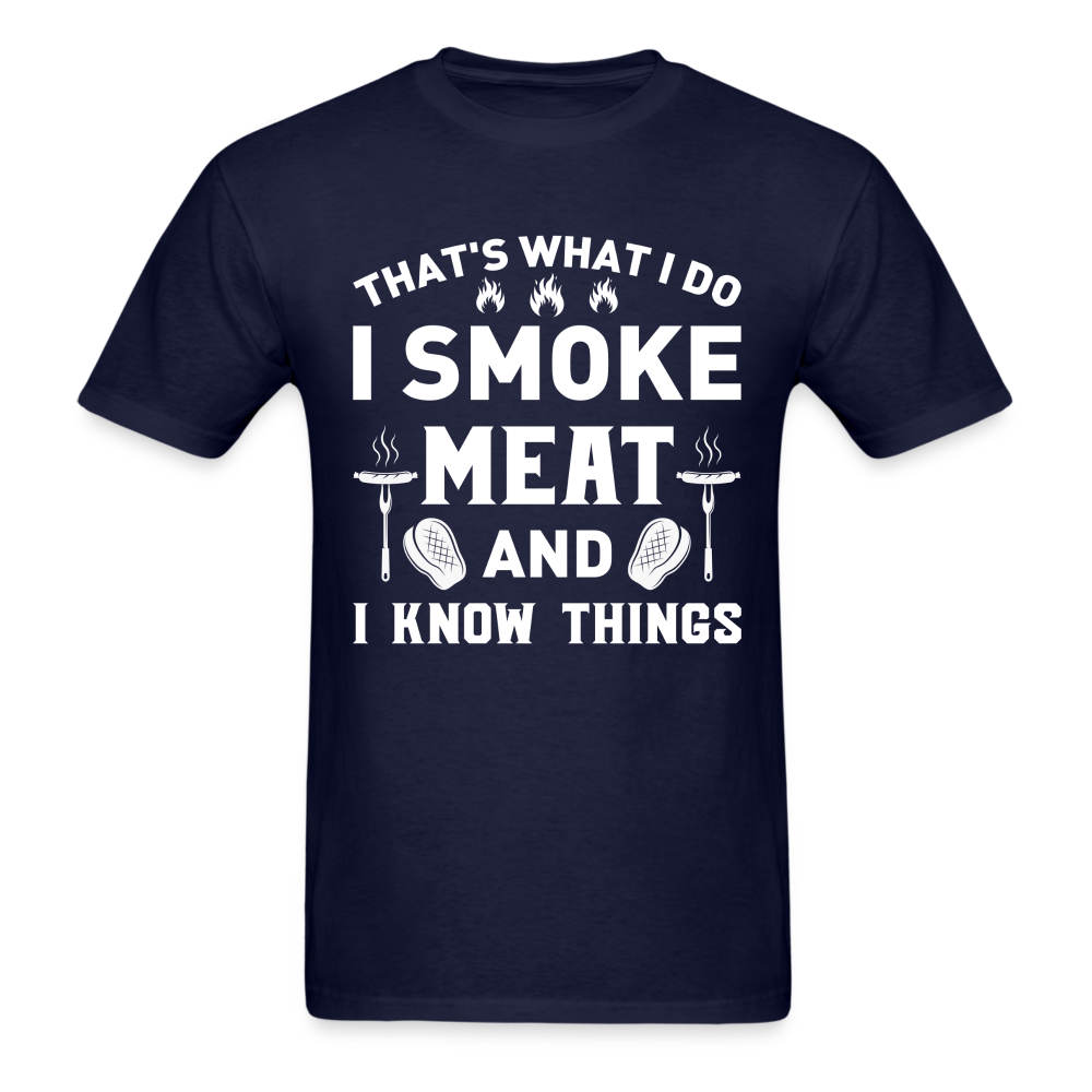 I Know Things Classic T-Shirt - navy