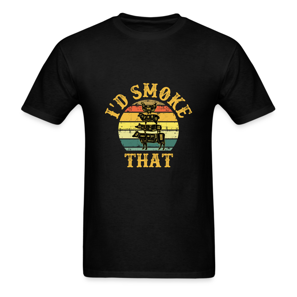 I'd Smoke That Classic T-Shirt - black