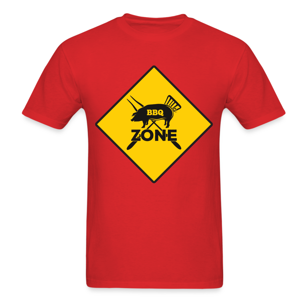 BBQ Zone Classic T-Shirt - red