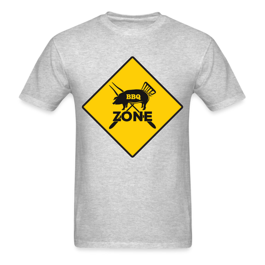 BBQ Zone Classic T-Shirt - heather gray