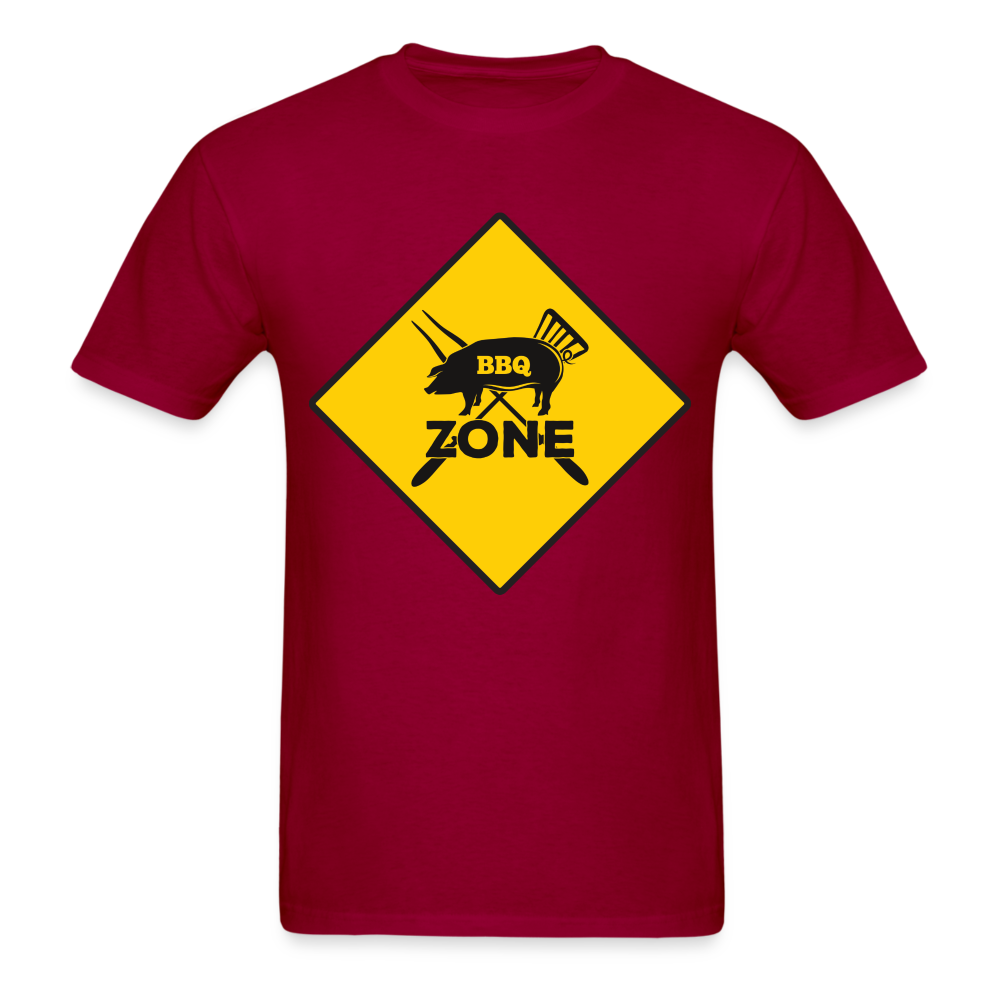 BBQ Zone Classic T-Shirt - dark red
