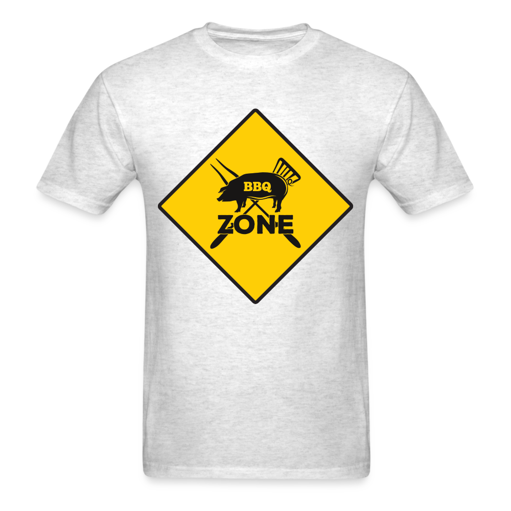 BBQ Zone Classic T-Shirt - light heather gray