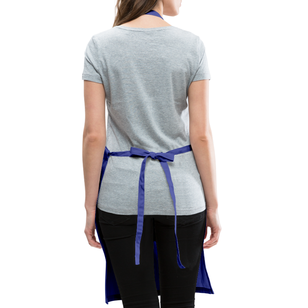 I Know Things Adjustable Apron - royal blue