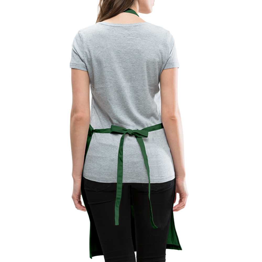 I Know Things Adjustable Apron - forest green