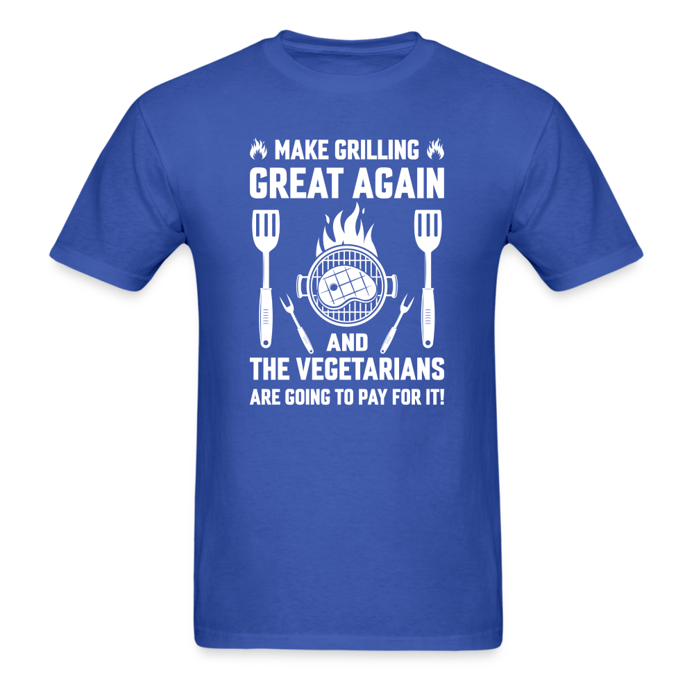Make Grilling Great Classic T-Shirt - royal blue