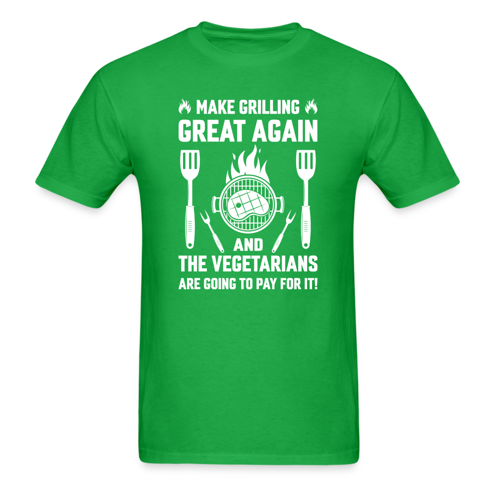 Make Grilling Great Classic T-Shirt - bright green