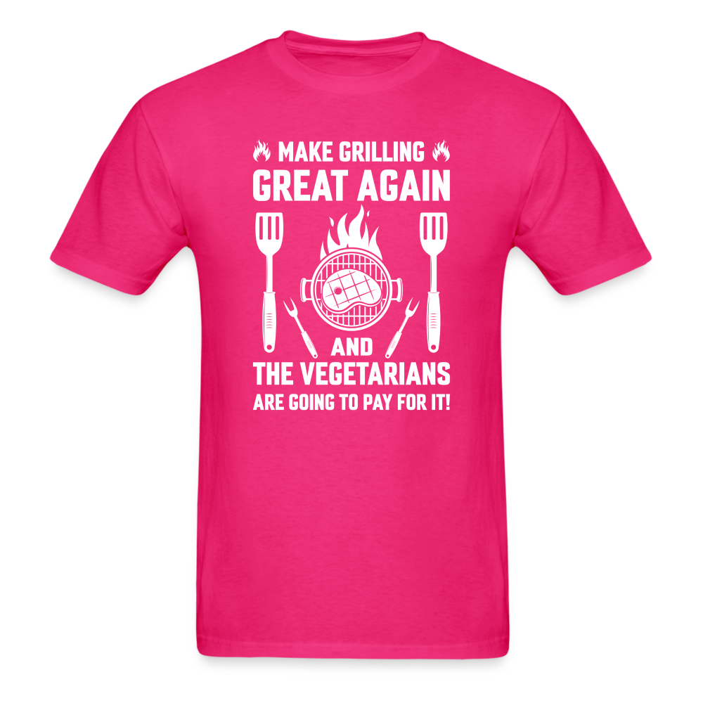 Make Grilling Great Classic T-Shirt - fuchsia