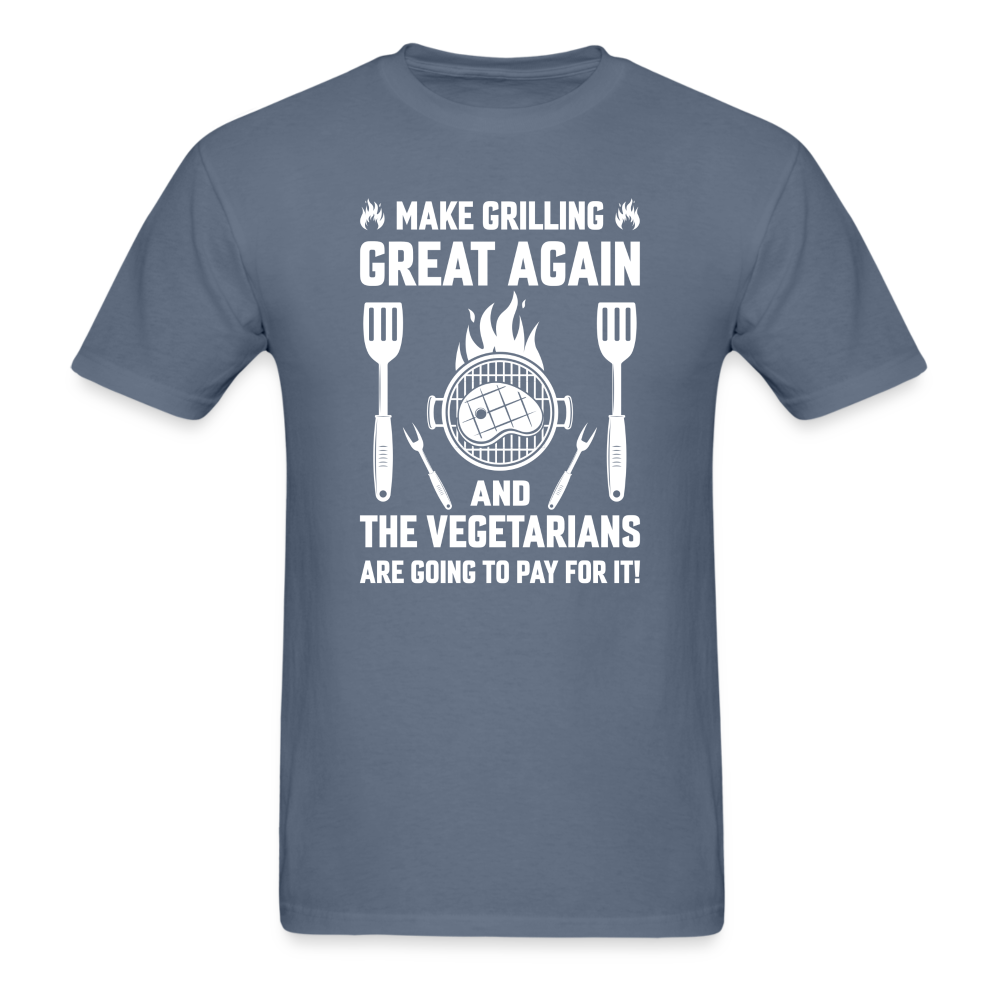 Make Grilling Great Classic T-Shirt - denim