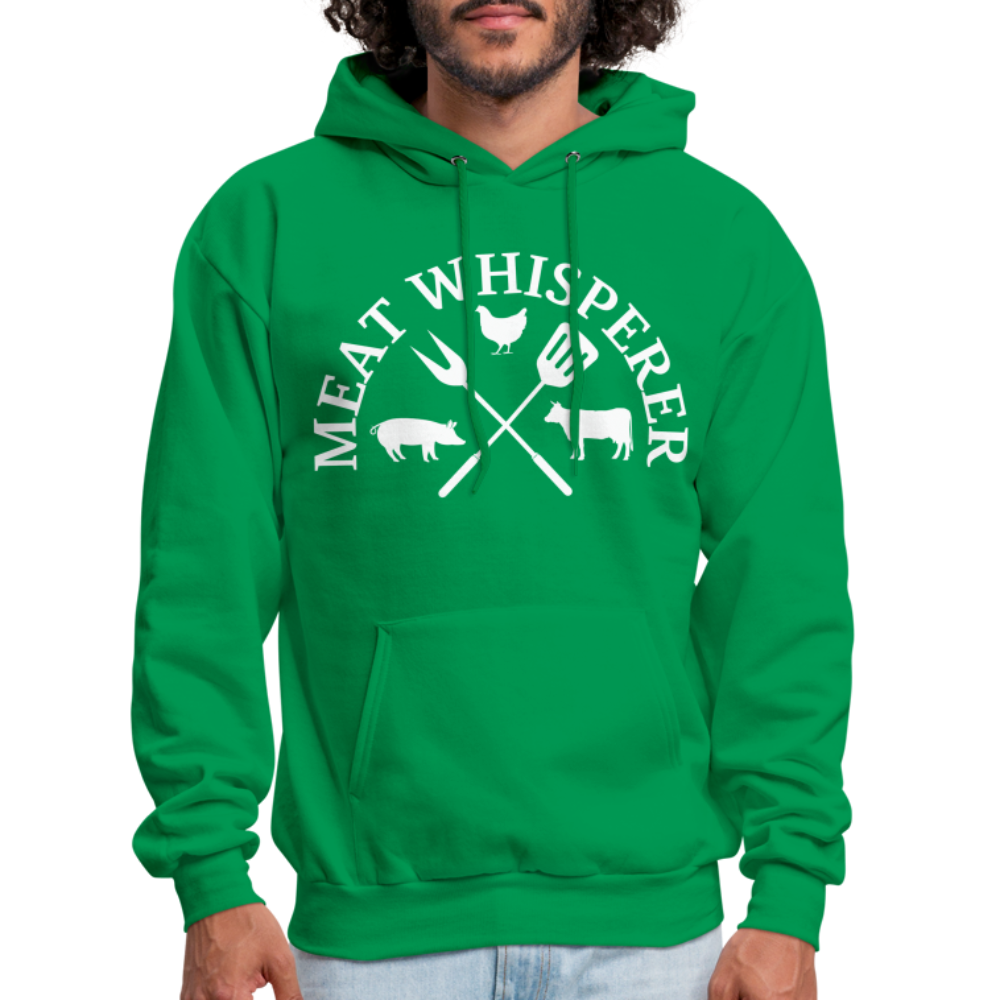 Meat Whisperer Men's Hoodie - kelly green