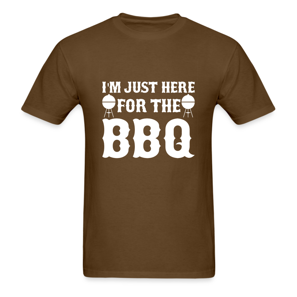 Here For BBQ Classic T-Shirt - brown