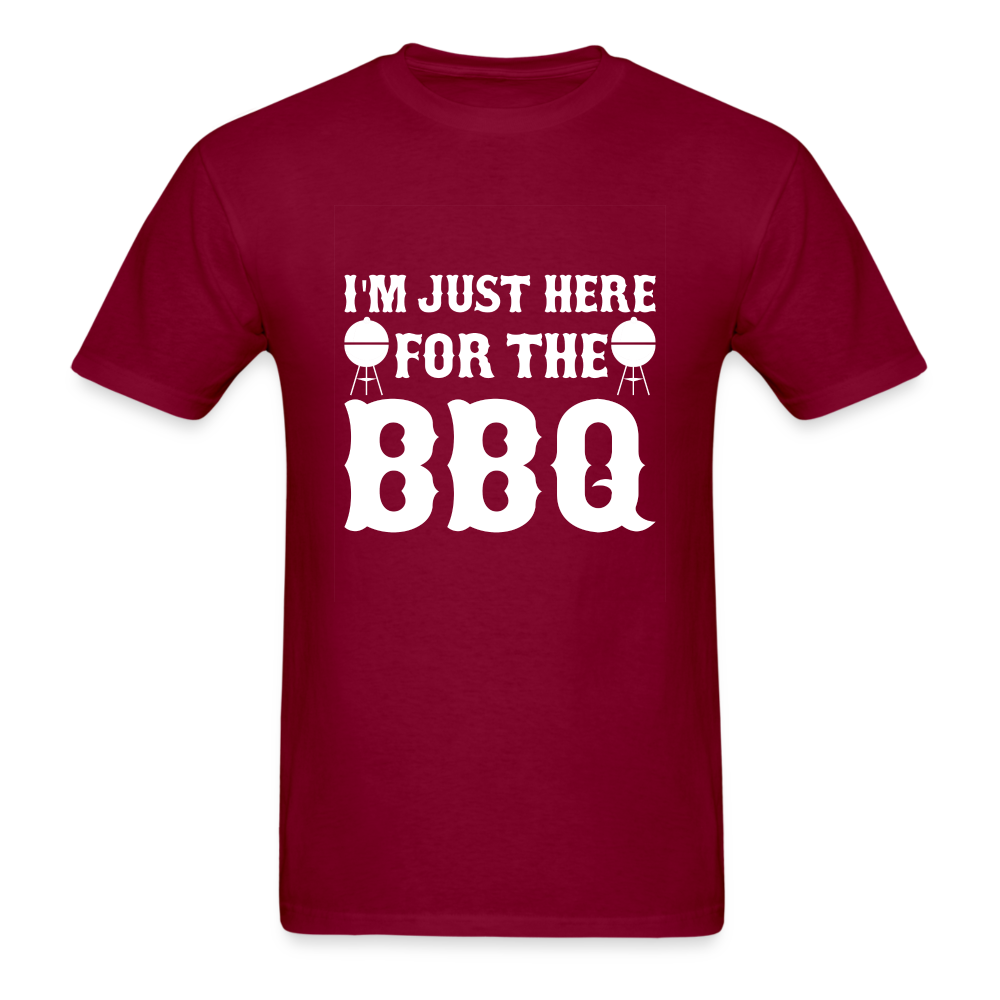 Here For BBQ Classic T-Shirt - burgundy