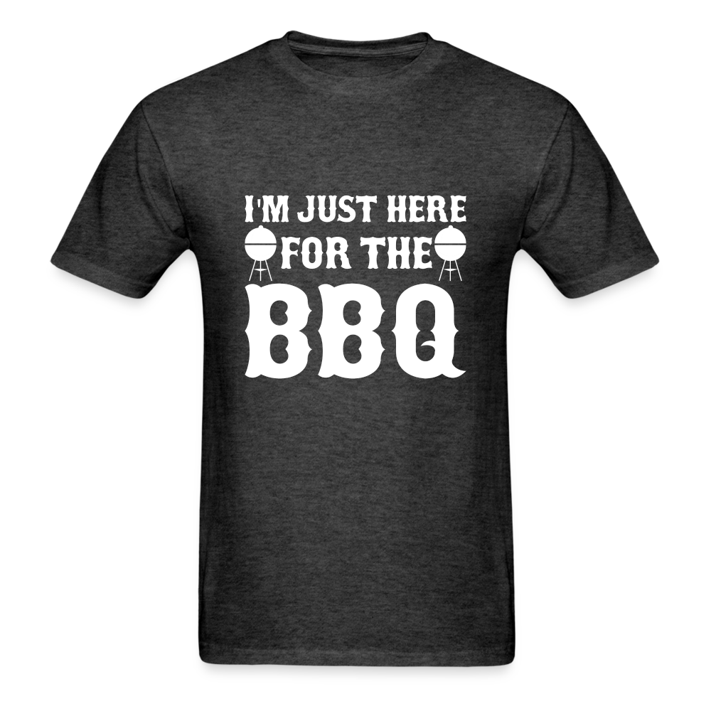 Here For BBQ Classic T-Shirt - heather black