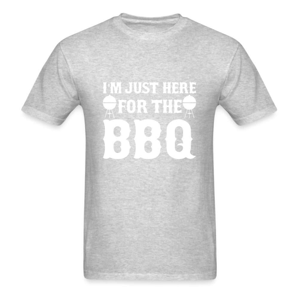 Here For BBQ Classic T-Shirt - heather gray