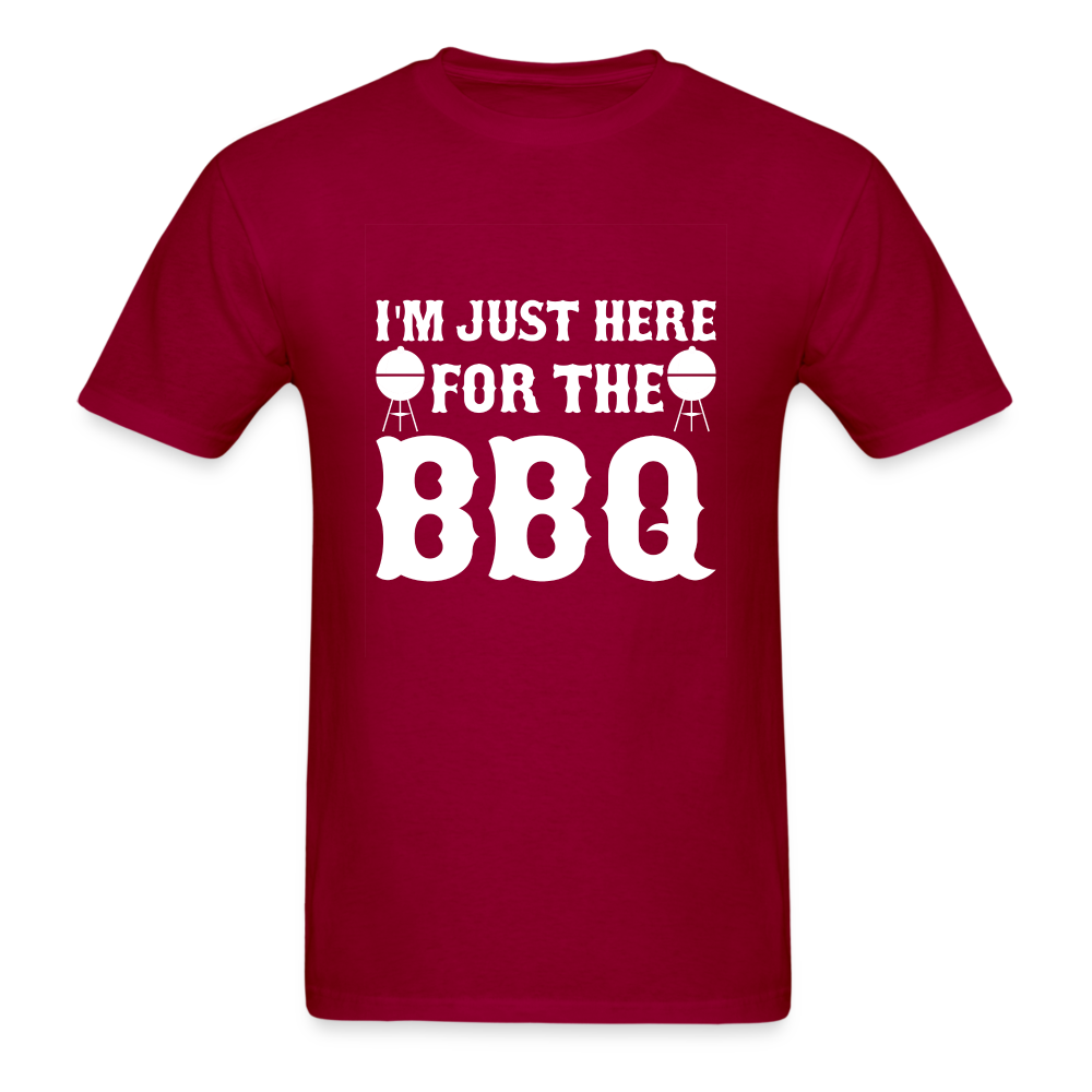 Here For BBQ Classic T-Shirt - dark red