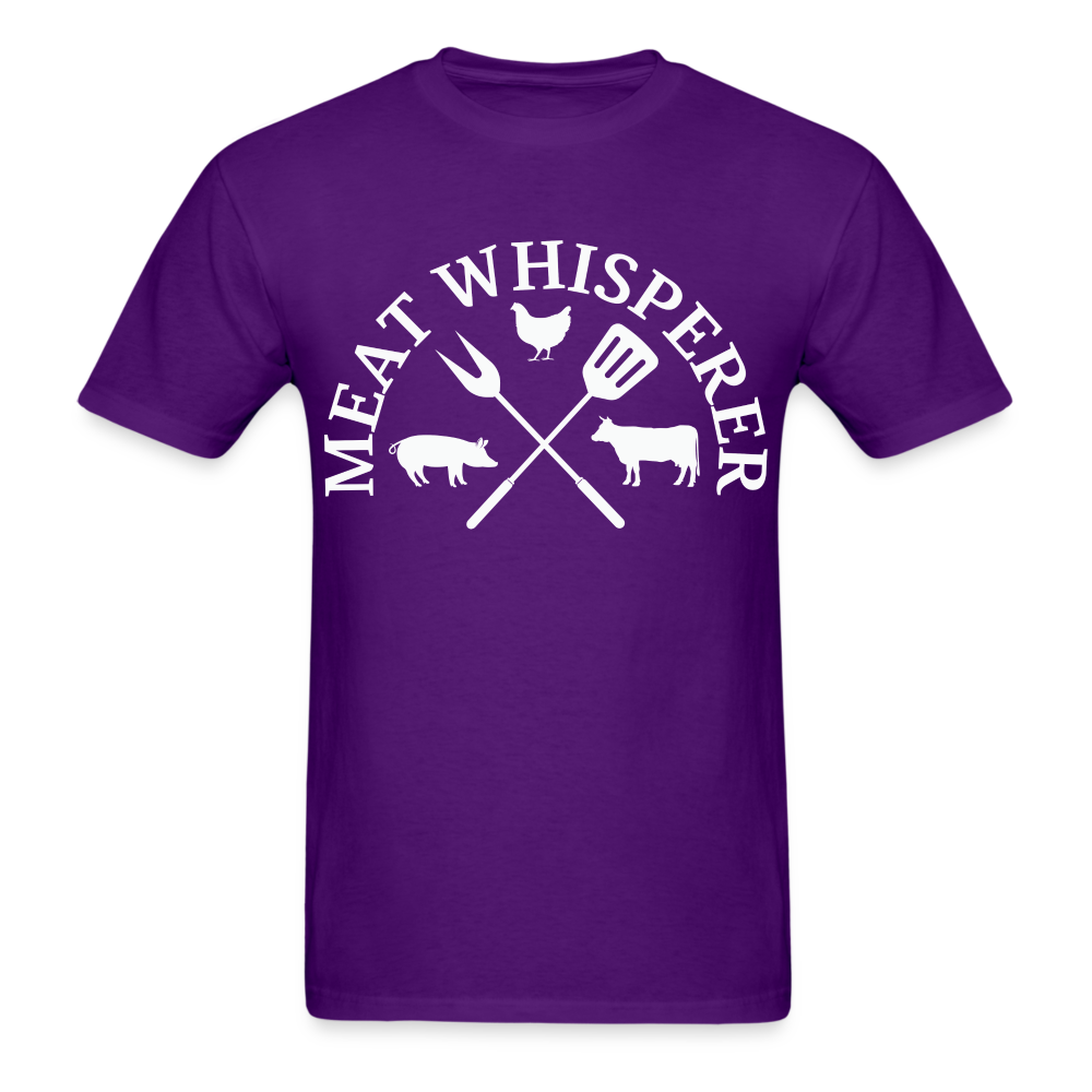 Meat Whisperer Classic T-Shirt - purple