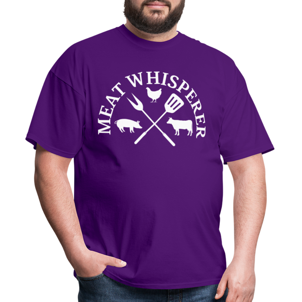 Meat Whisperer Classic T-Shirt - purple