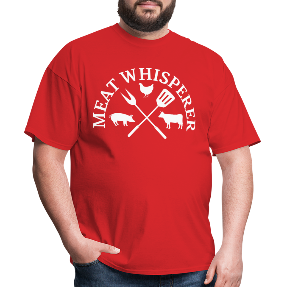 Meat Whisperer Classic T-Shirt - red