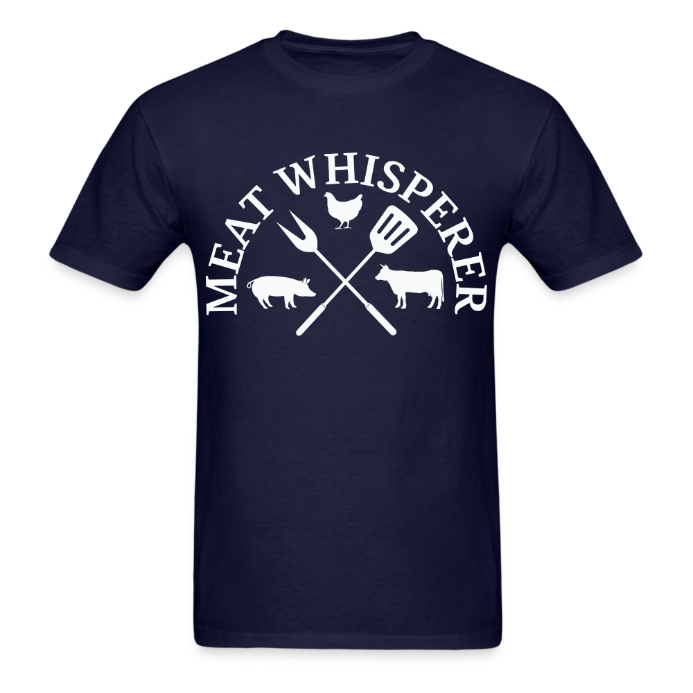 Meat Whisperer Classic T-Shirt - navy
