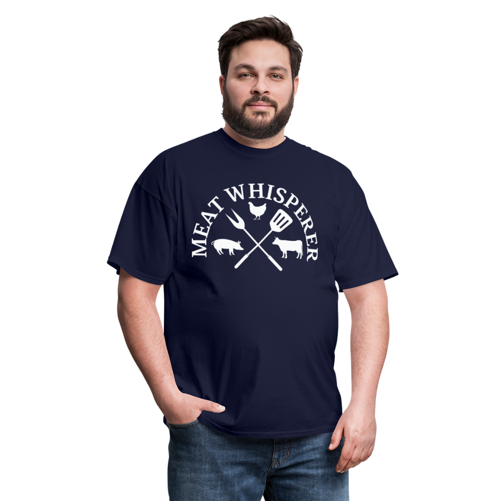 Meat Whisperer Classic T-Shirt - navy