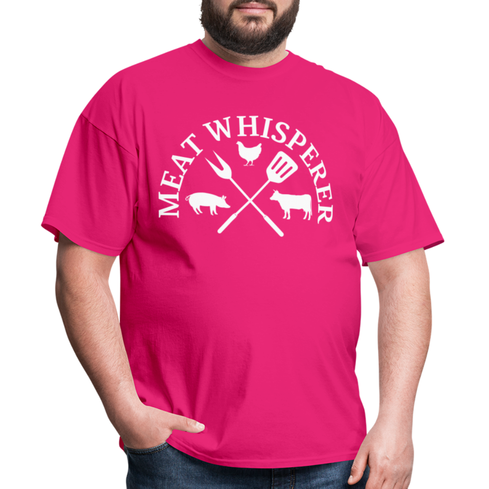 Meat Whisperer Classic T-Shirt - fuchsia