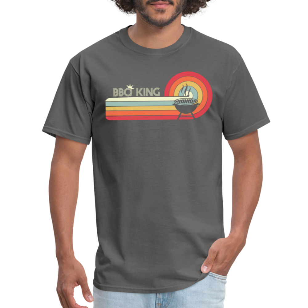 BBQ King T-Shirt - charcoal