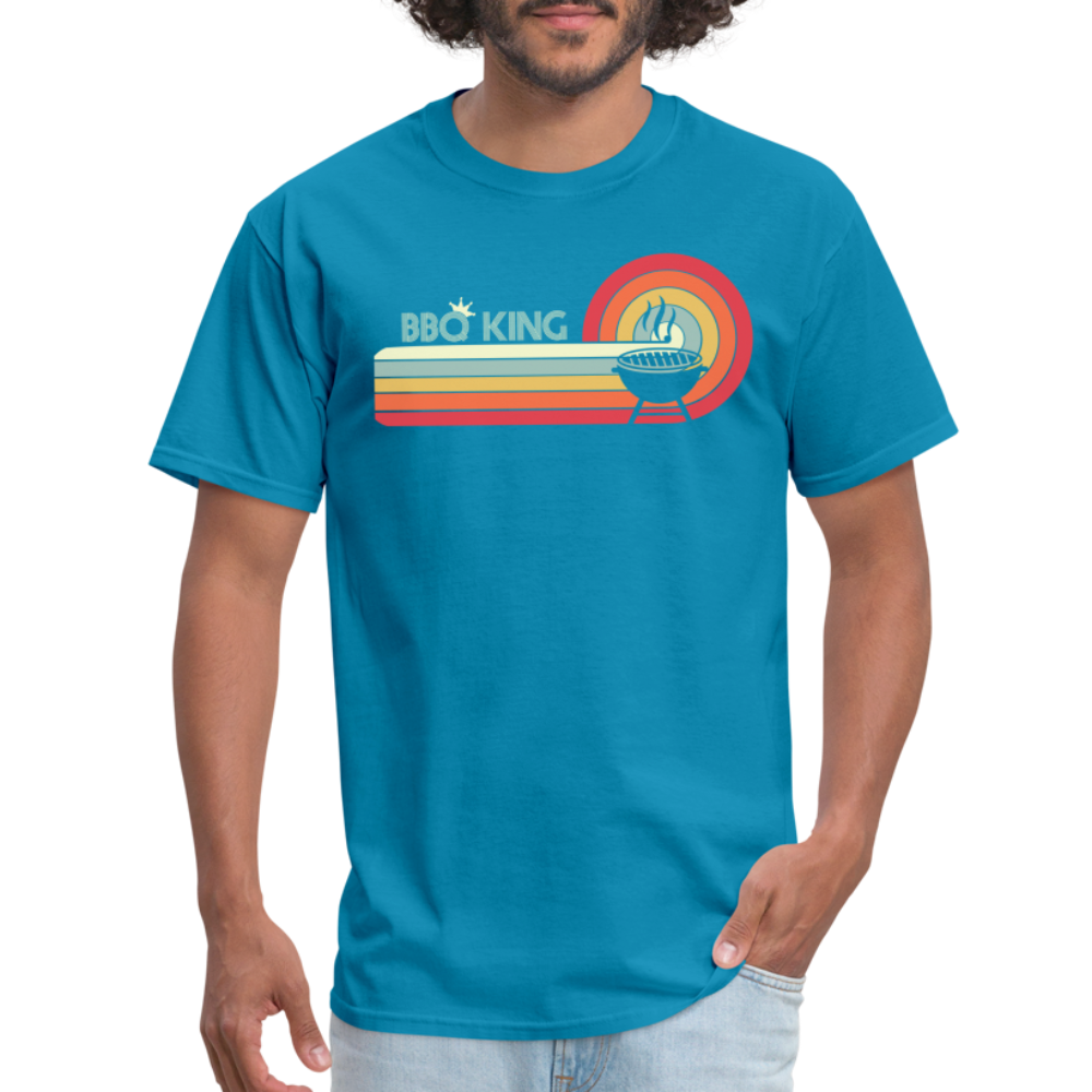 BBQ King T-Shirt - turquoise