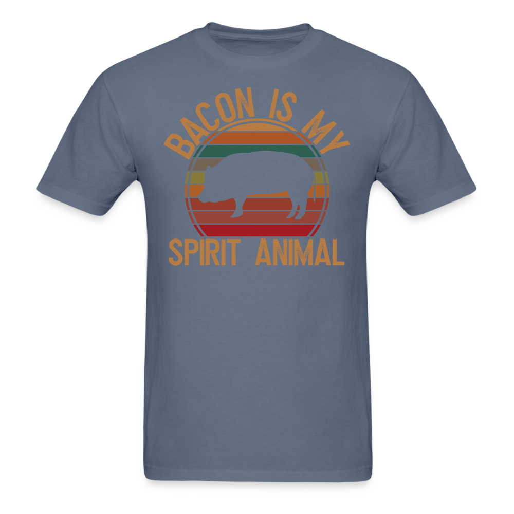 Bacon Is My Spirit Animal  T-Shirt - denim