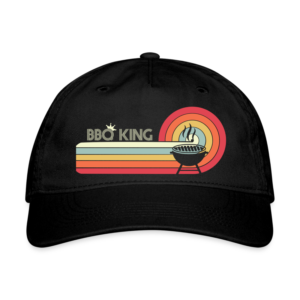 BBQ King Baseball Cap - black