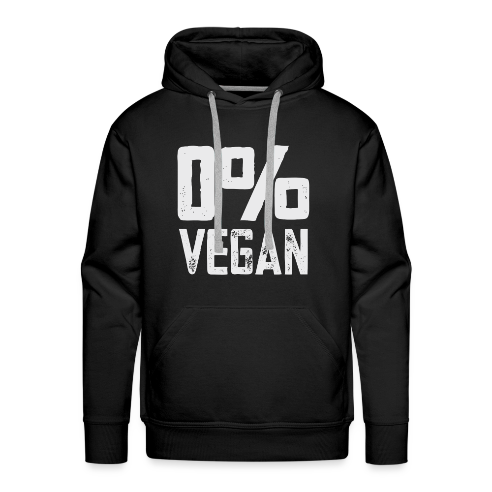 0% Vegan Premium Hoodie - black