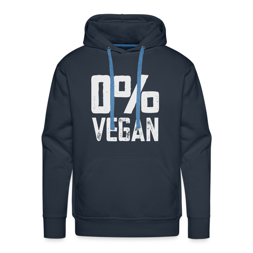0% Vegan Premium Hoodie - navy