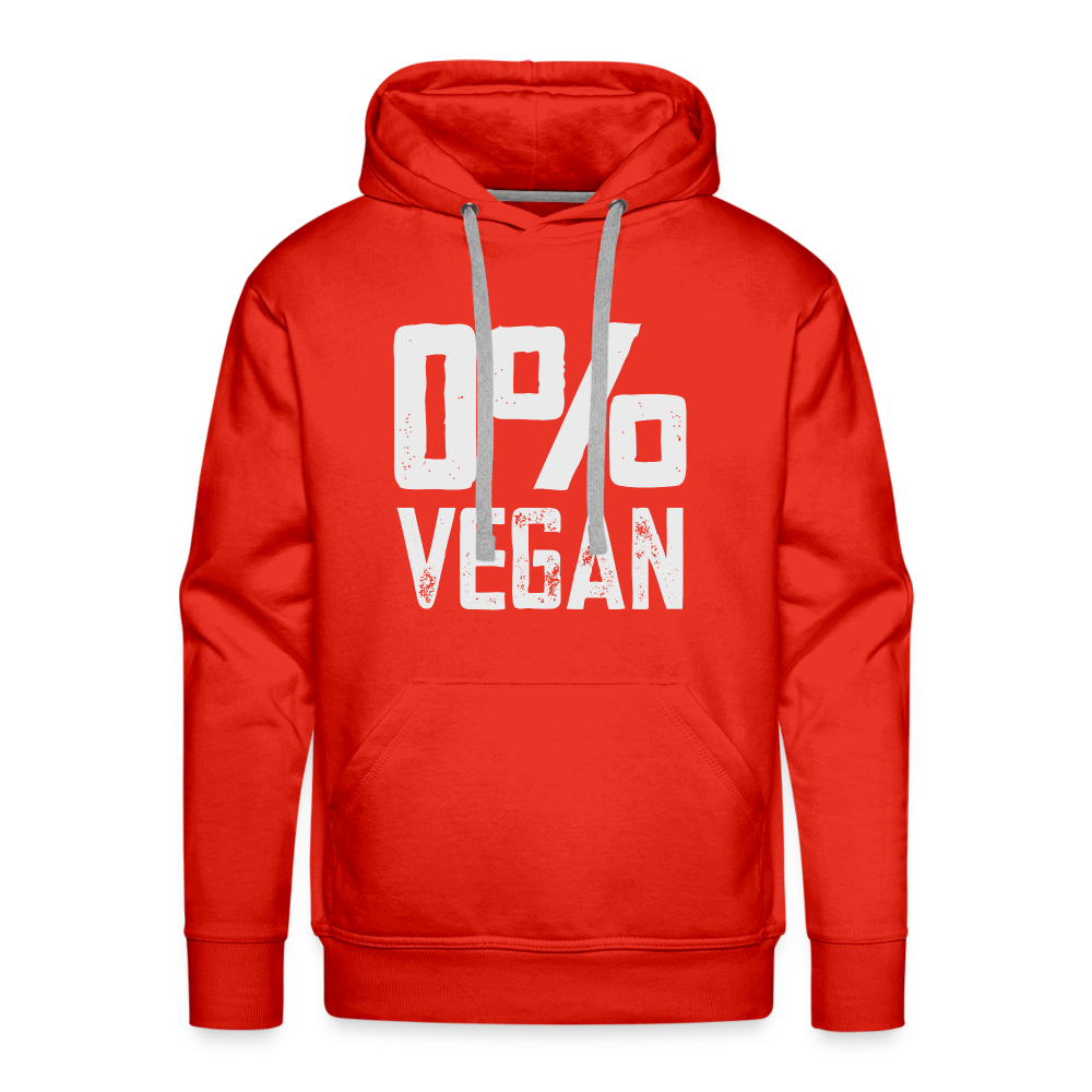 0% Vegan Premium Hoodie - red