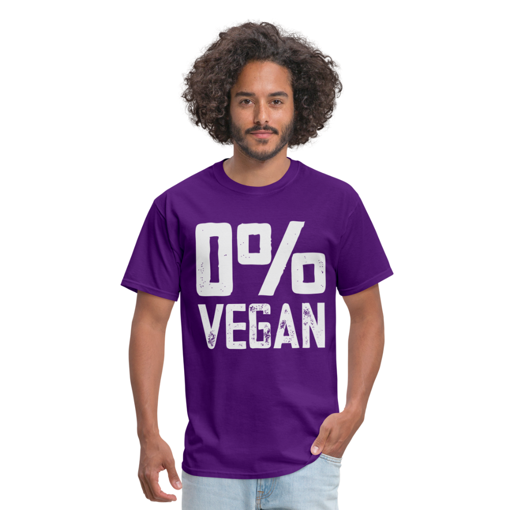 0% Vegan T-Shirt - purple