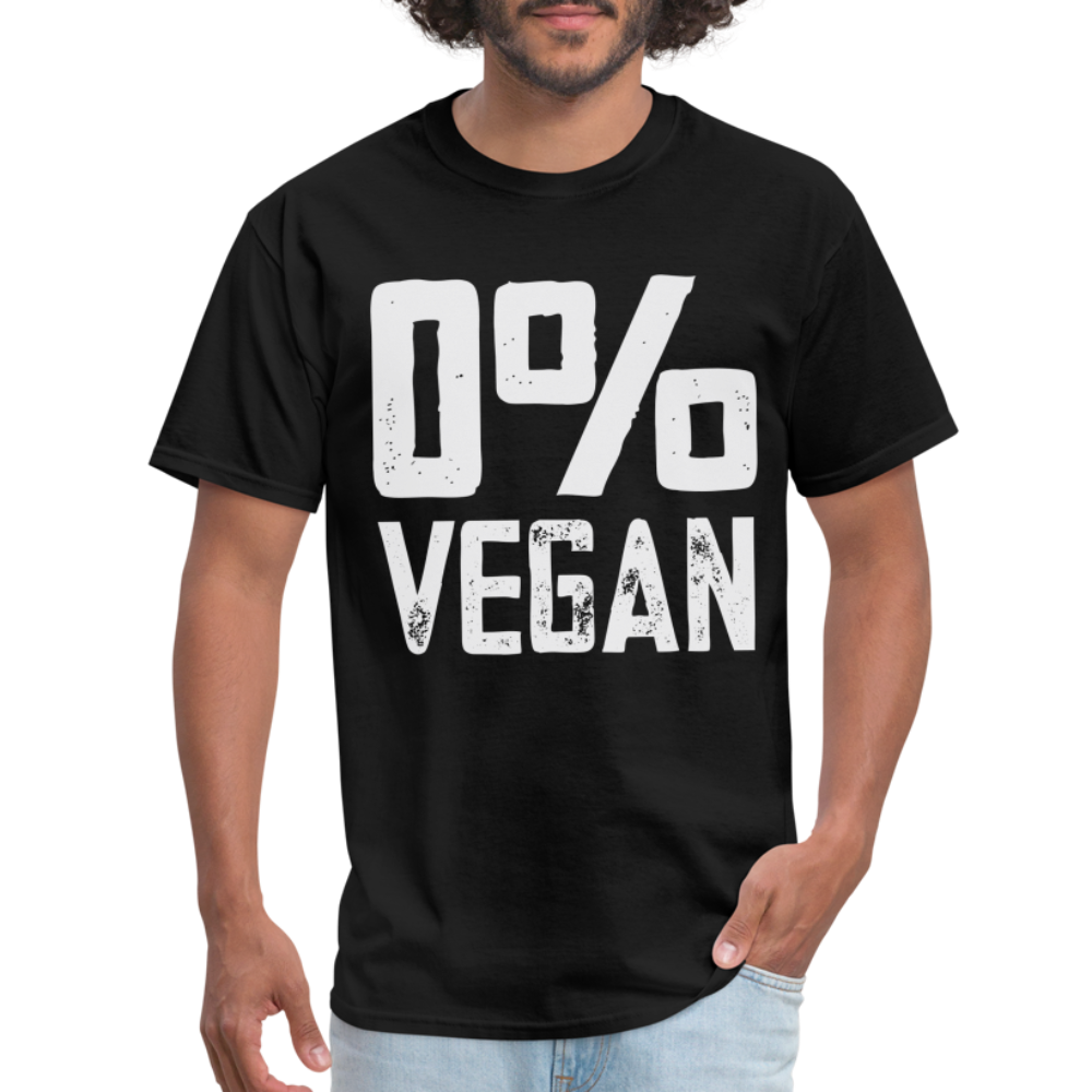 0% Vegan T-Shirt - black