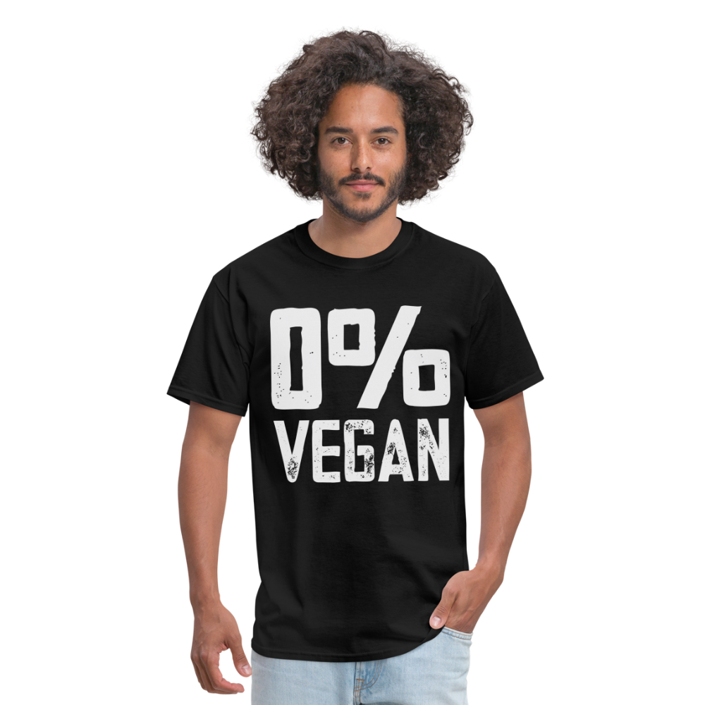 0% Vegan T-Shirt - black