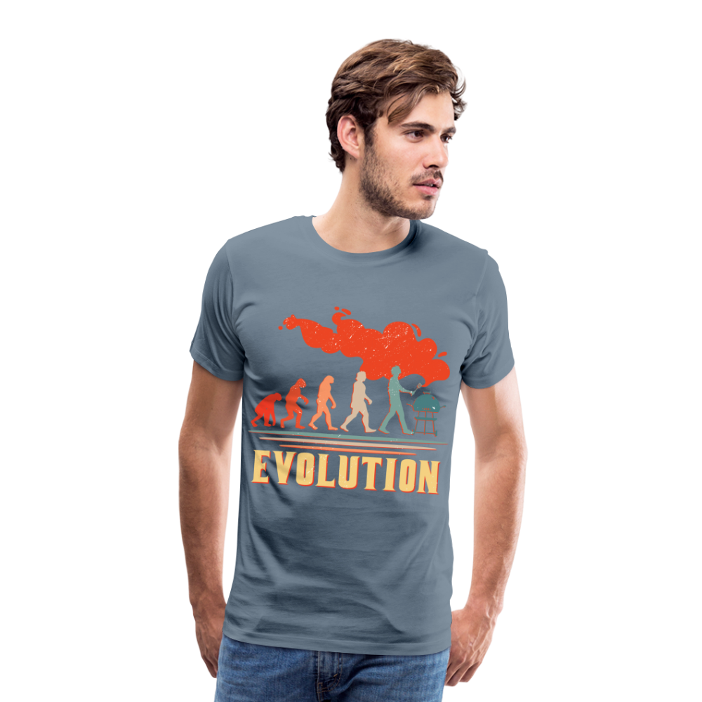 Evolution T-Shirt - steel blue